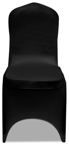 100 pcs Stretch Chair Covers Black