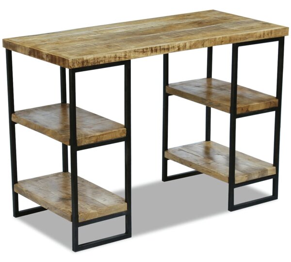 Office Desk Mango Wood 110x50x76 cm