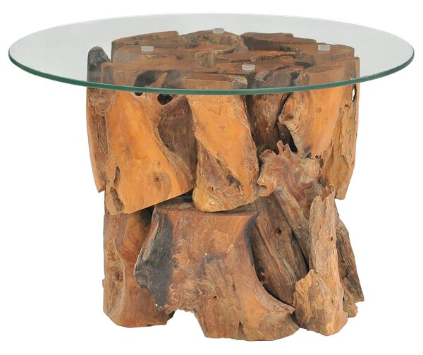 Coffee Table Solid Teak Driftwood 60 cm