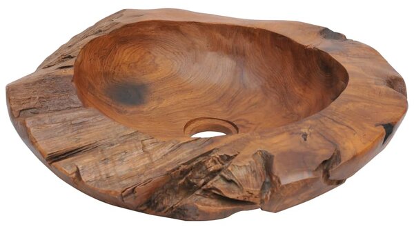 Basin Solid Teak 45 cm