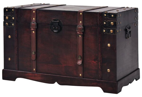 Vintage Treasure Chest Wood 66x38x40 cm