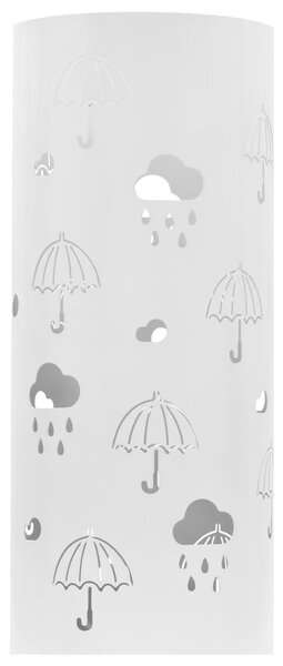 Umbrella Stand Umbrellas Steel White