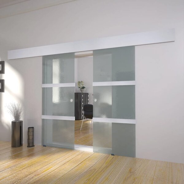 Double Sliding Door Glass