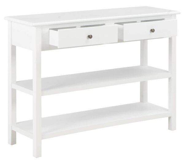 Sideboard White 110x35x80 cm MDF