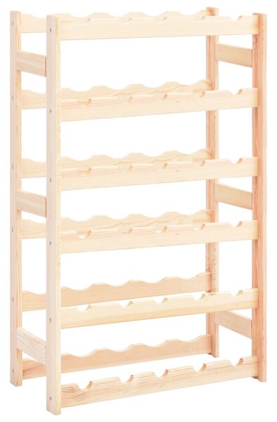 Wine Rack for 30 Bottles Pinewood