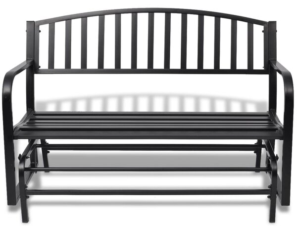 Swing Bench Black Steel