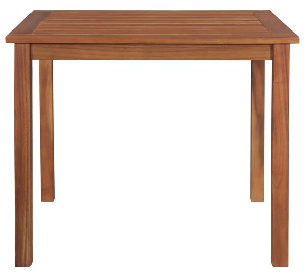 Garden Table 85x85x74 cm Solid Acacia Wood