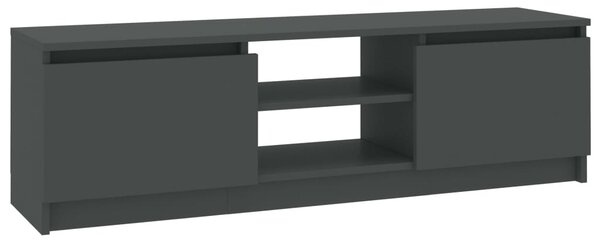 TV Cabinet Grey 120x30x35.5 cm Engineered Wood