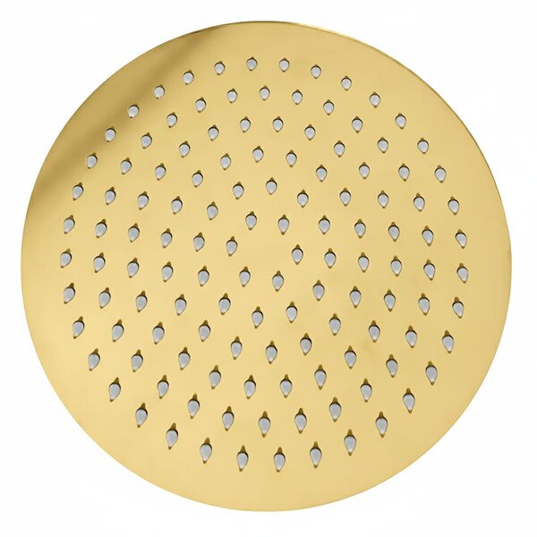 Rainfall shower head Rea Gold 25cm