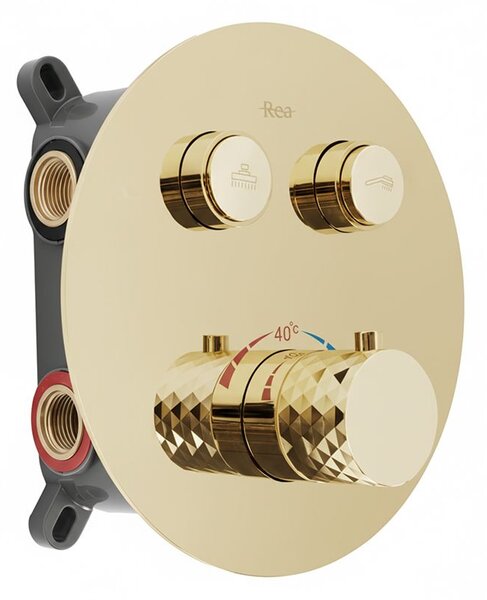 Shower system Rea Lungo Diamond Gold + BOX