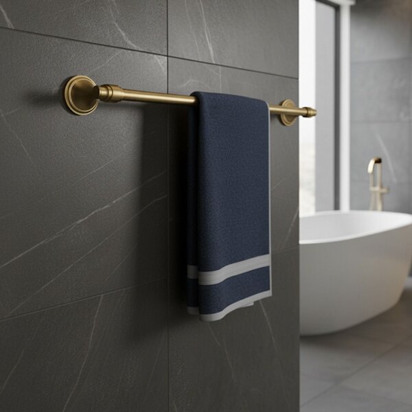 Bathroom hanger 1610 Aristo Brush Gold