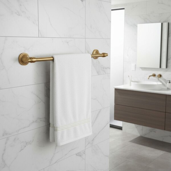 Bathroom hanger 1610 Aristo Brush Gold
