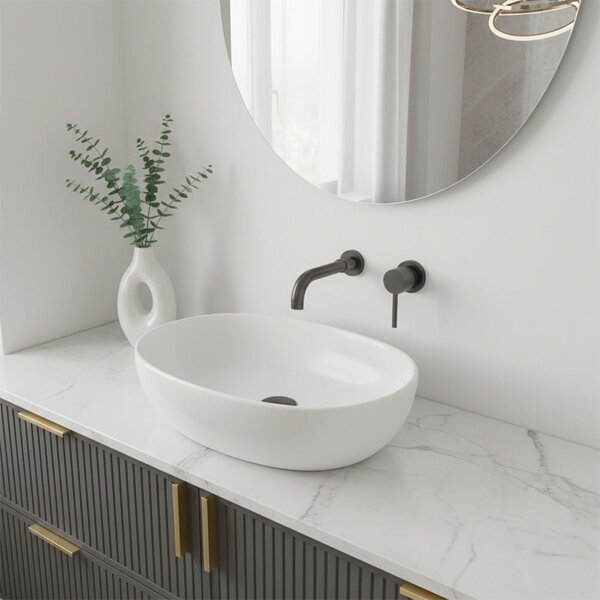 Wall Mounted faucet Rea Lungo Long Titan + BOX