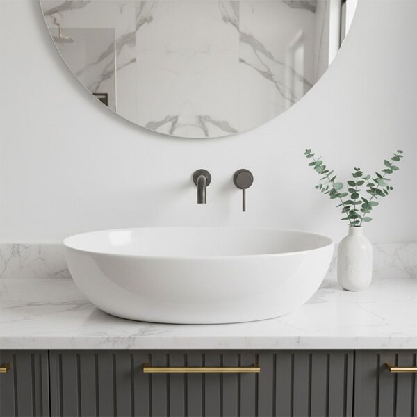 Wall Mounted faucet Rea Lungo Long Titan + BOX