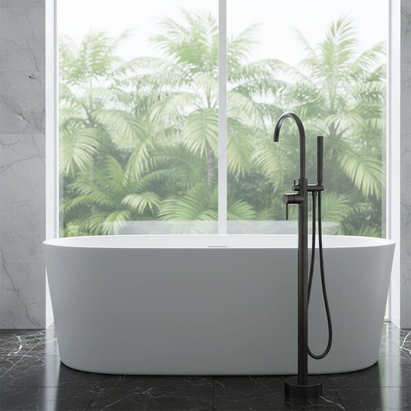 Free-standing faucet Rea Lungo Titan