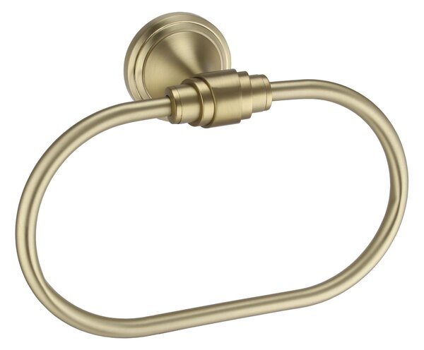 Bathroom hanger RING 16101 Aristo Brushed Gold