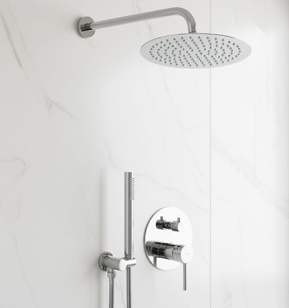 Shower system Rea Lungo Diamond Chrome + BOX