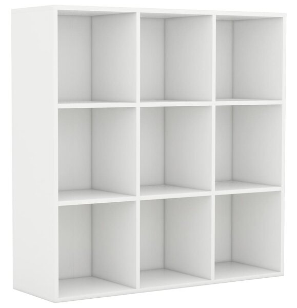 Book Cabinet White 98x29x97.5 cm Engineered Wood