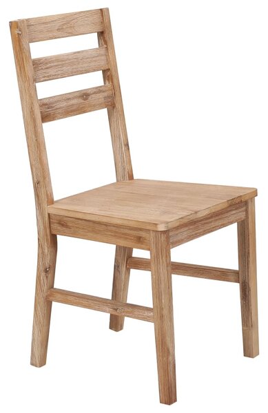 Dining Chairs 6 pcs Solid Acacia Wood