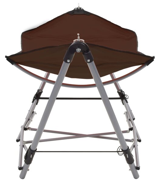 Hammock with Foldable Stand Brown