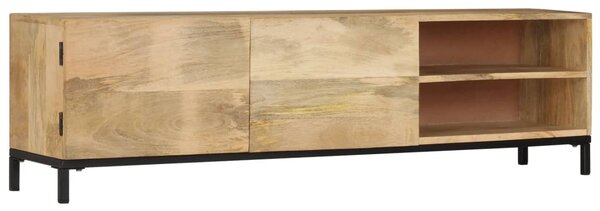 TV Cabinet 145x30x41 cm Solid Mango Wood