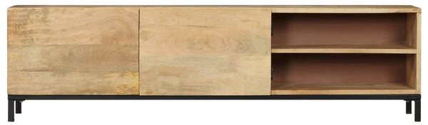 TV Cabinet 145x30x41 cm Solid Mango Wood