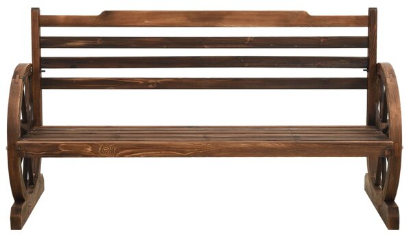 Garden Bench 142 cm Solid Firwood