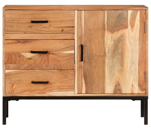 Sideboard 88x30x73 cm Solid Acacia Wood