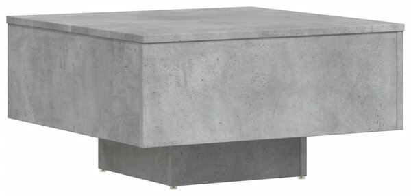 Coffee Table Concrete Grey 60x60x31.5 cm Engineered Wood