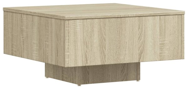 Coffee Table Sonoma Oak 60x60x31.5 cm Engineered Wood