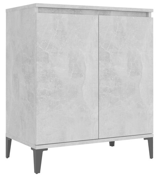 Sideboard Concrete Grey 60x35x70 cm Engineered Wood