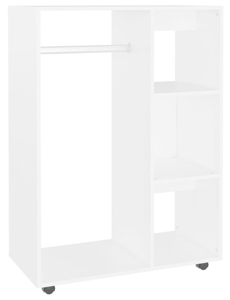 Wardrobe White 80x40x110 cm Engineered Wood