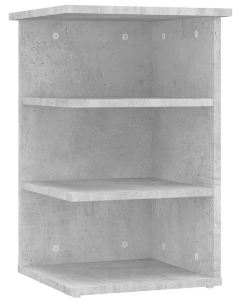 Side Cabinet Concrete Grey 35x35x55 cm Engineered Wood