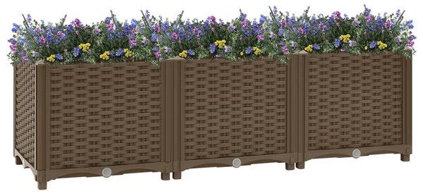 Raised Bed 120x40x38 cm Polypropylene