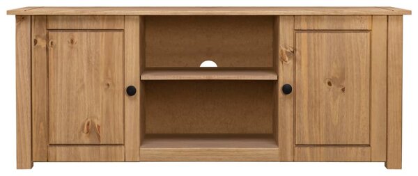 TV Cabinet 120x40x50 cm Solid Pine Wood Panama Range