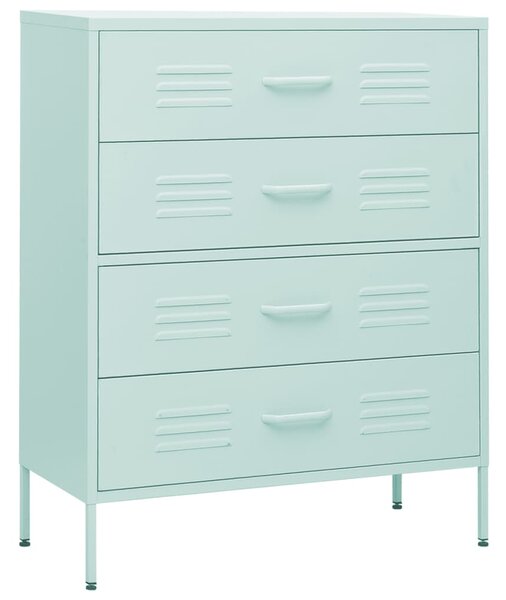 Chest of Drawers Mint 80x35x101.5 cm Steel