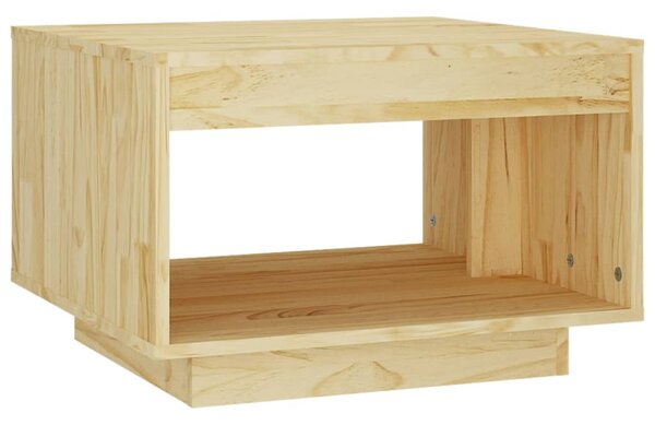 Coffee Table 50x50x33.5 cm Solid Pinewood