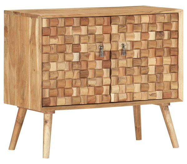 Sideboard 75x35x65 cm Solid Acacia Wood