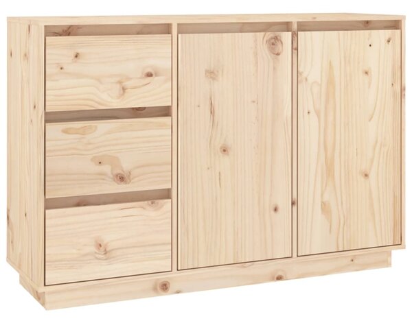 Sideboard 111x34x75 cm Solid Wood Pine