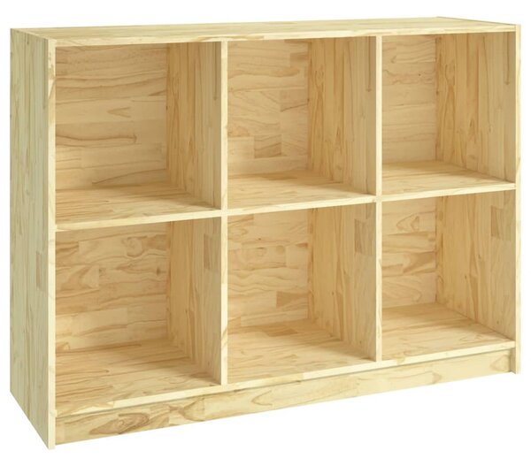 Book Cabinet 104x33x76 cm Solid Pinewood