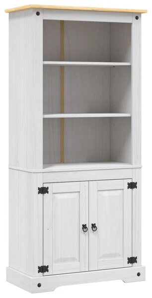 Cupboard Mexican Pine Corona Range White 80x40x170 cm