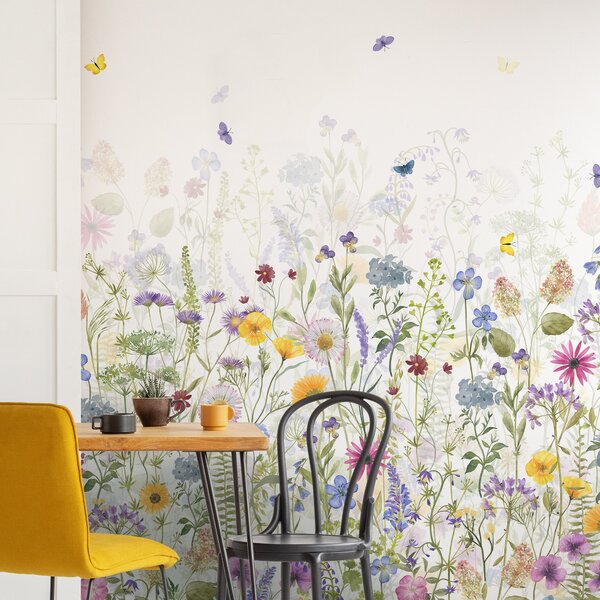 Spring Flowers Wall Mural