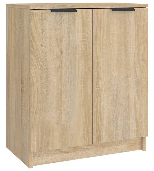 Shoe Cabinet Sonoma Oak 59x35x70 cm Engineered Wood