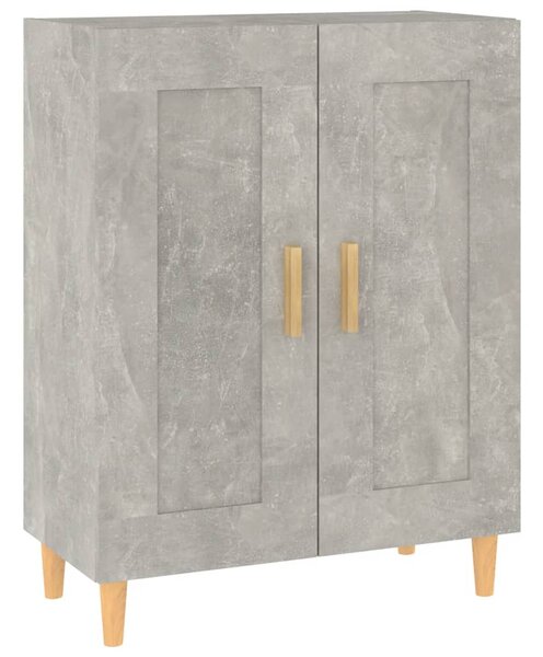 Sideboard Concrete Grey 69.5x34x90 cm Engineered Wood