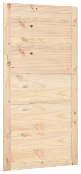 Barn Door 100x1.8x204.5 cm Solid Wood Pine