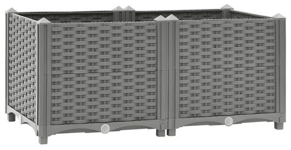 Raised Bed 80x40x38 cm Polypropylene