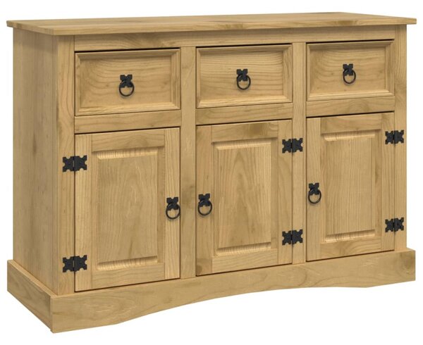 Sideboard Corona 115x43x79.5 cm Solid Wood Mexican Pine