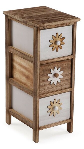 Chest of drawers Versa Verdor Wood 32 x 63 x 26 cm