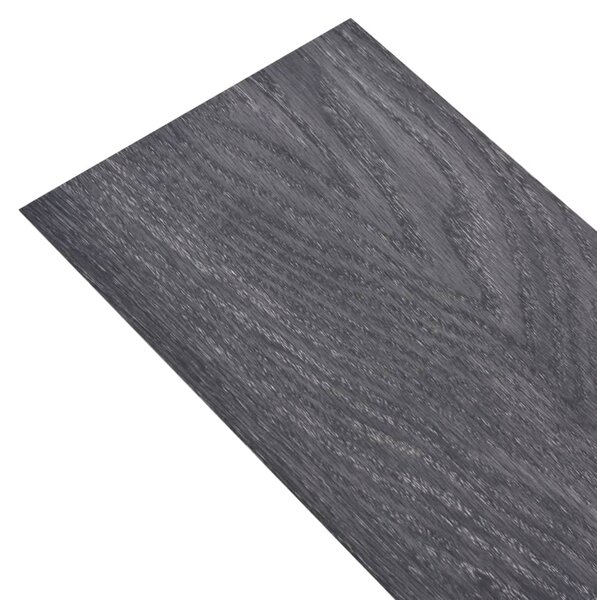 Self-adhesive PVC Flooring Planks 5.02 m² 2 mm Black and White