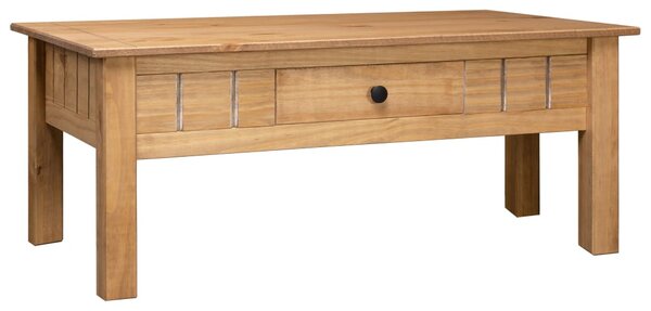 Coffee Table 100x60x45 cm Solid Pine Wood Panama Range